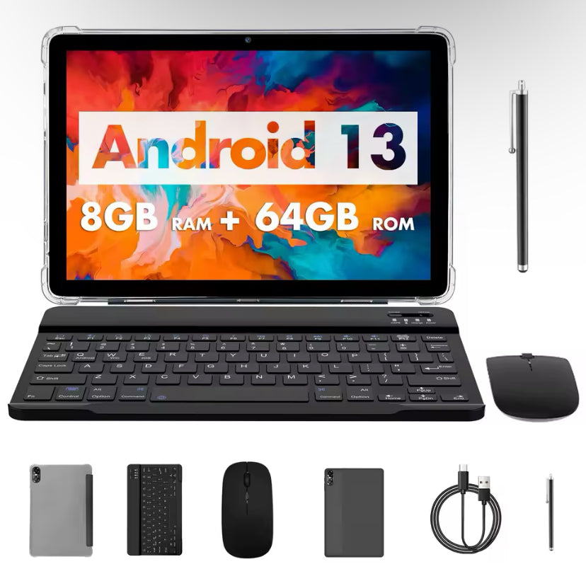 Tablet with Accessories