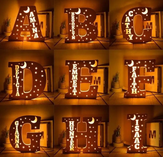 Name Wall Decor LED Night Light