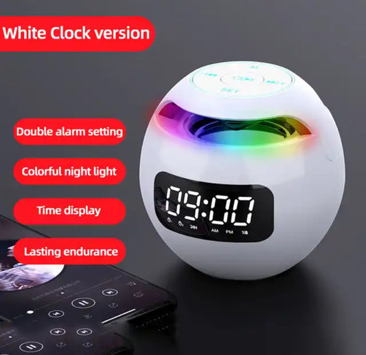 Bluetooth Speaker Clock