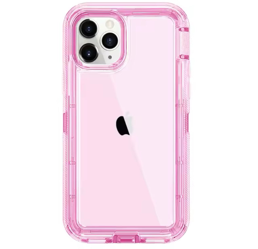 Shockproof Armor Glossy Plain Case