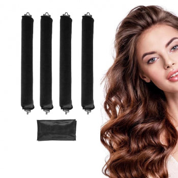 5pcs Overnight Heatless Hair Curler