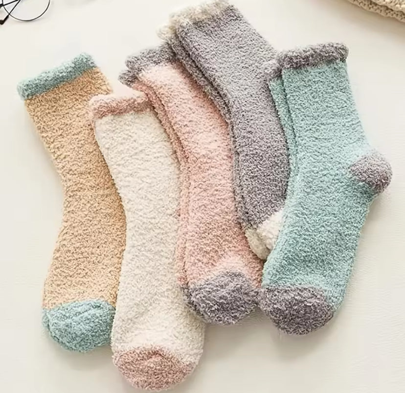 5 Pair of Bed Socks