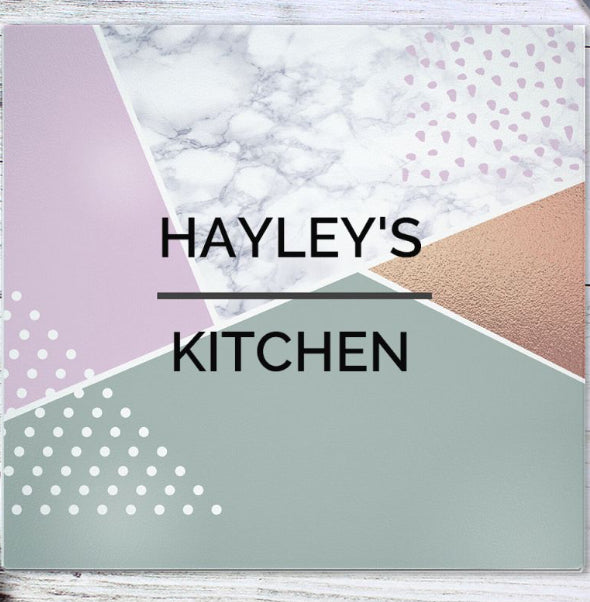 Personalised Glass Chopping Board