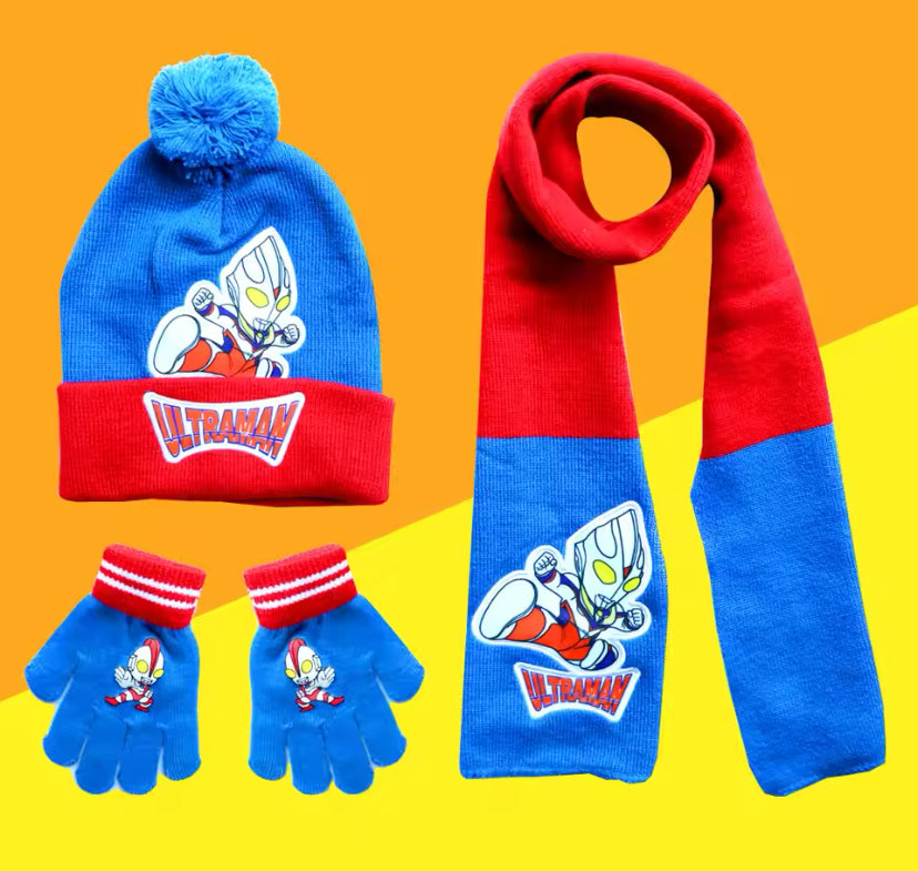 Boys Hat,Gloves & Scarf Set