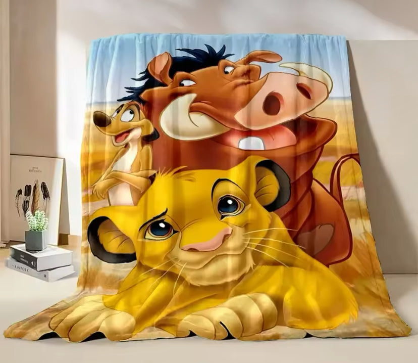 Lions Blanket