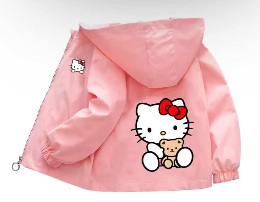 Girls Kitty Coat