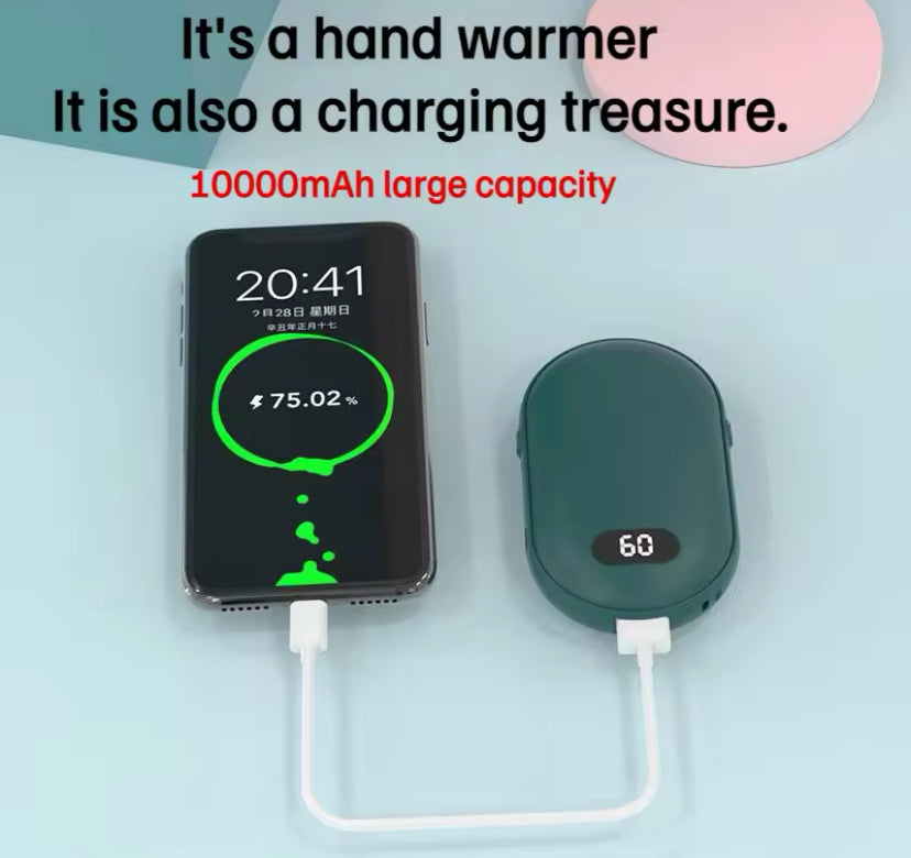 Hand Warmer Power Bank 2in1