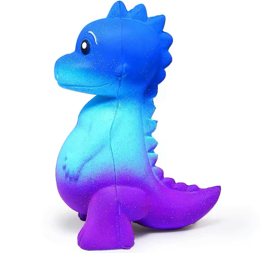 Cute Galaxy Dinosaur Squishy