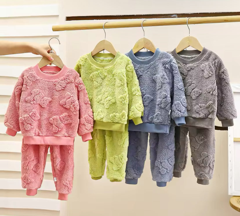 Fluffy Kids PJ’s