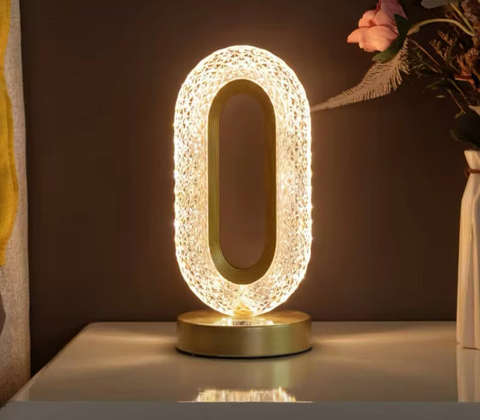 LED Touch Crystal Lamp