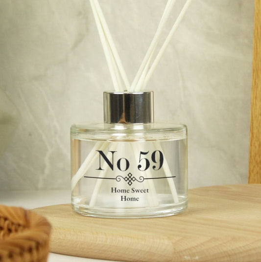 Personalised Elegant Diamond Reed Diffuser