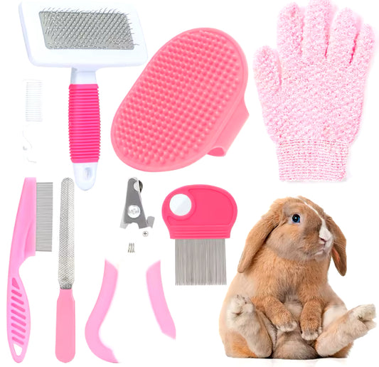 8pc Small Pet Beauty Set