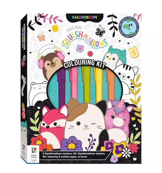 Squishmallows Kaleidoscope Colouring Kit