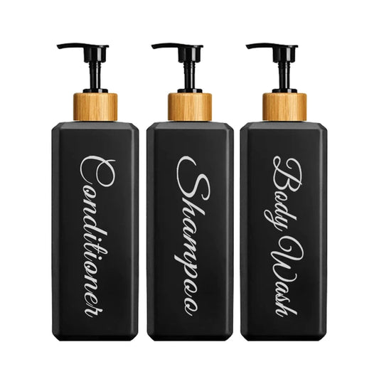 Bathroom bottles (3 pack)