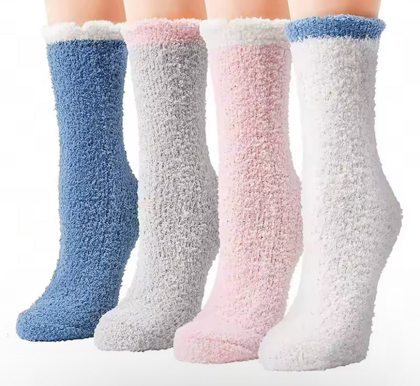 4 Pairs Bed Socks