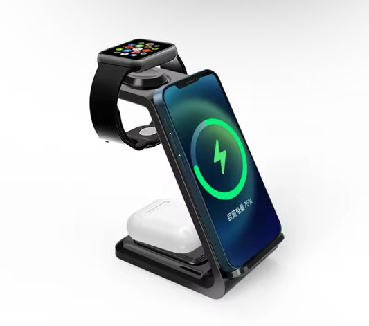 Wireless Charger 3 In 1 Stand Dock