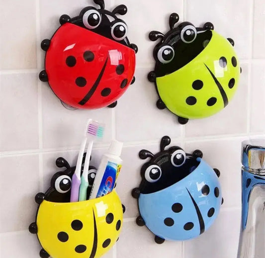 Wall-Mounted Toothbrush & Toothpaste Holders