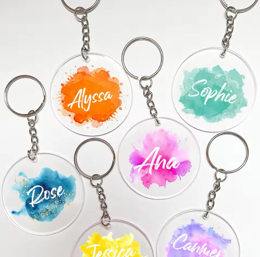 Personalised Keyring