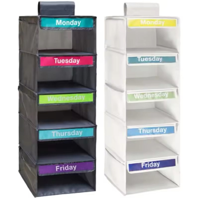 Label  Clothe Hanging Organizer