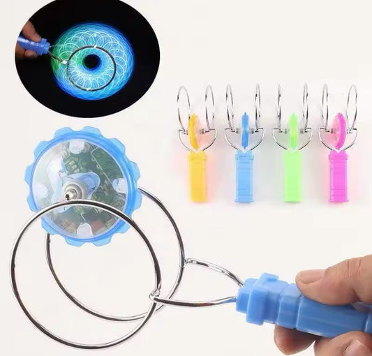 Led Magic Magnetic Orbit Spinning Top Toy