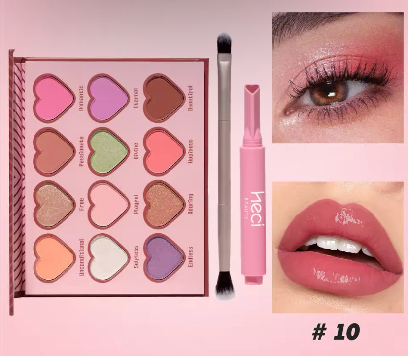 Eye & Lip Makeup Set