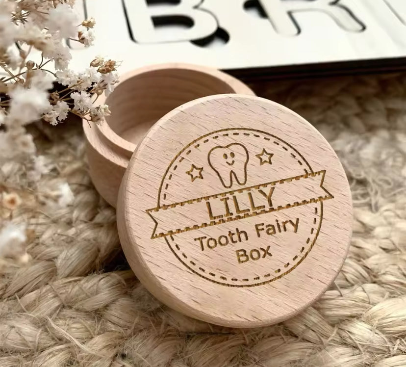 Personalised Tooth Box