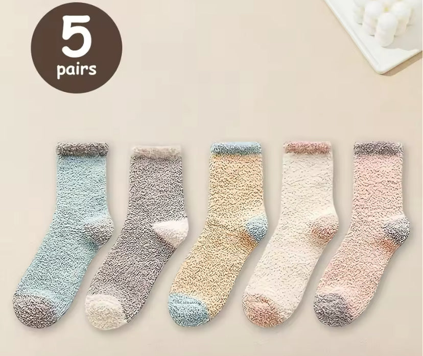 5 Pairs Bed Socks