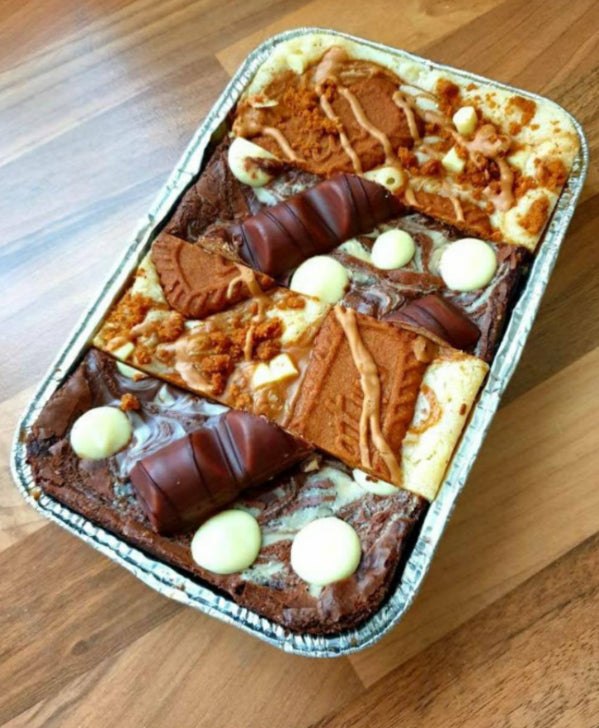 Biscoff Blondie & Kinder Bueno Brownie