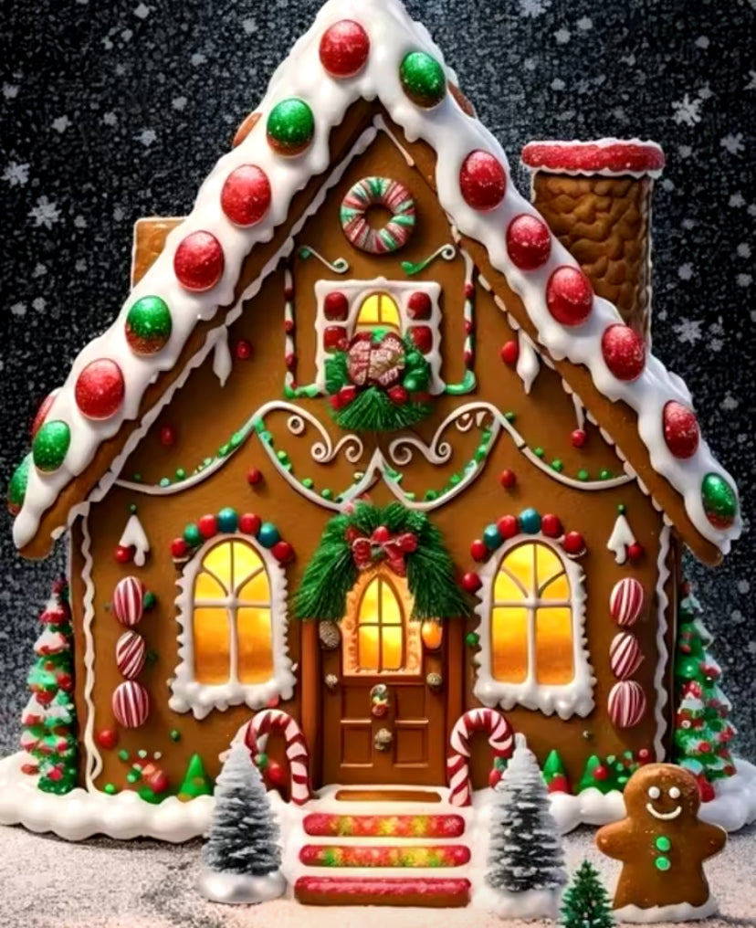 Gingerbread Diamond Arts