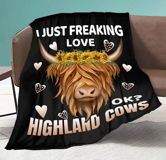 Highland Cow Blanket