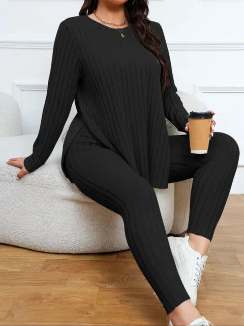 Plus size lounge set