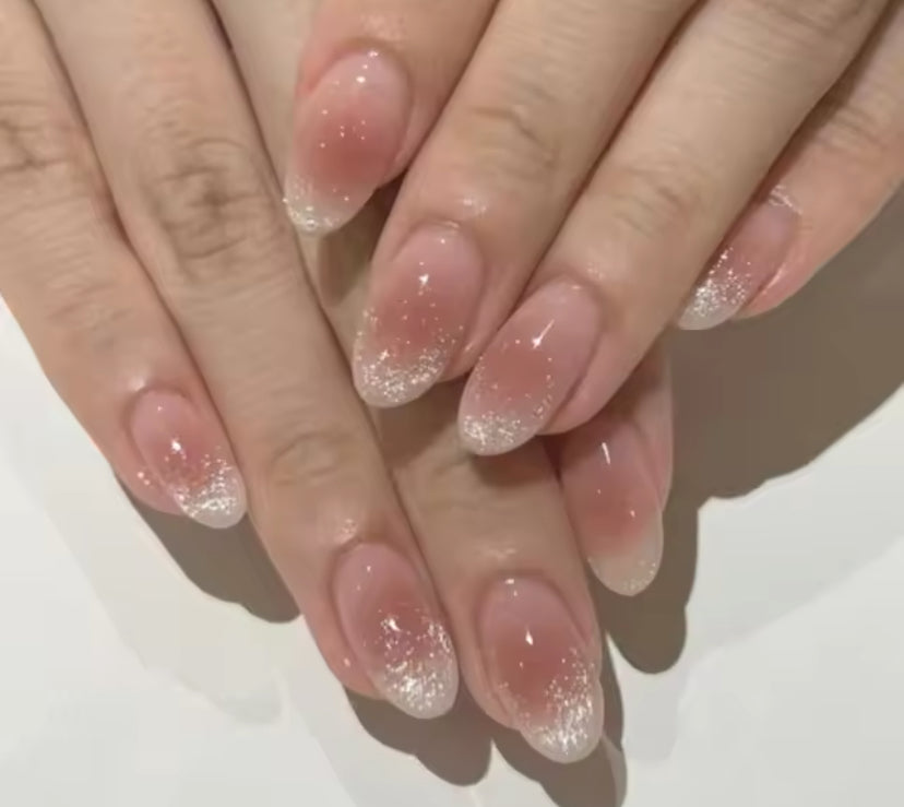 24pc Press On False Nails