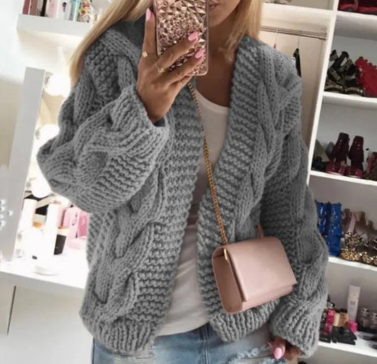 Women Knitted Cardigan