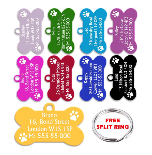 Dog Tag Personalised Engraved ID