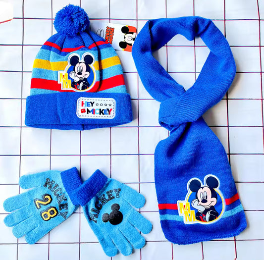 Boys Hat,Gloves & Scarf Set