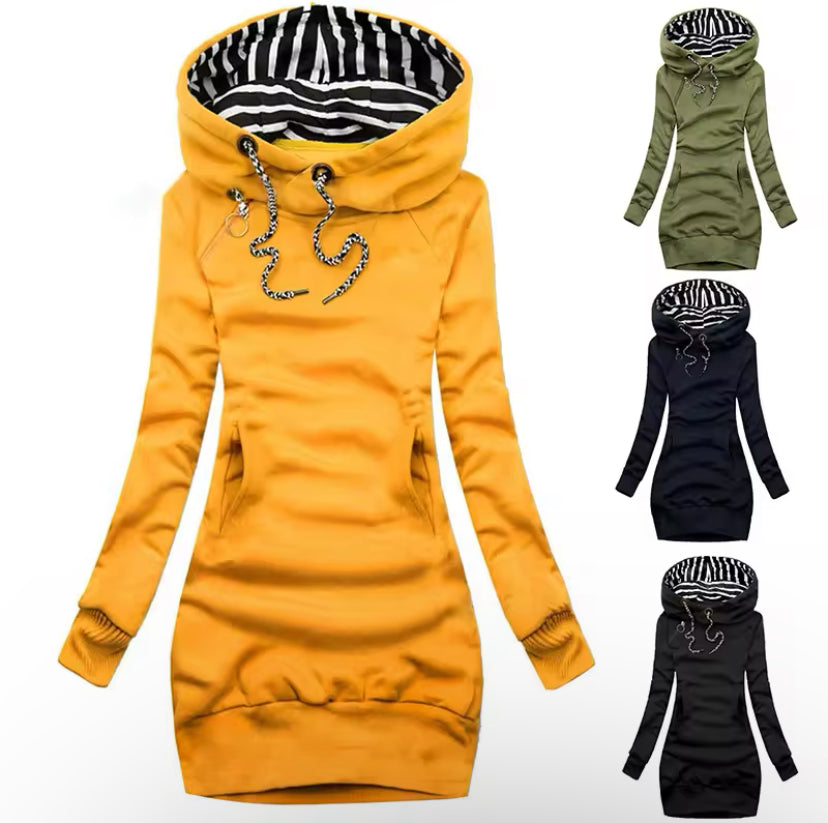 Women Hooded Dress