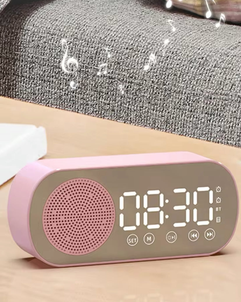 Wireless Bluetooth Speaker Clock