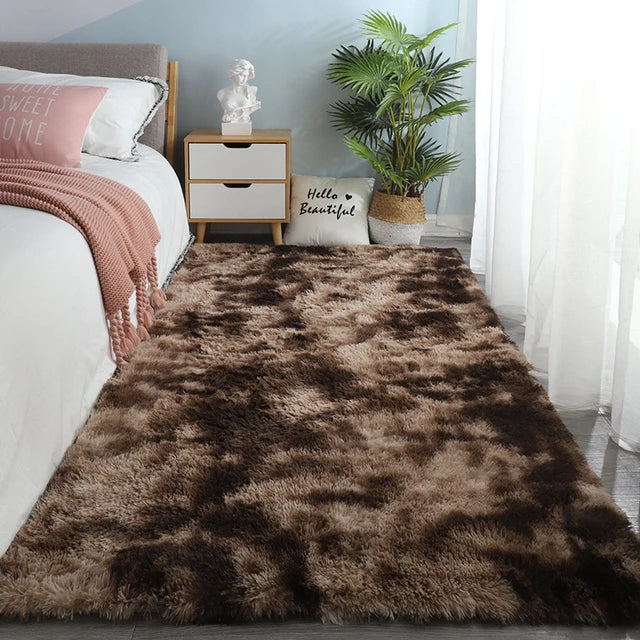 Fluffy rug