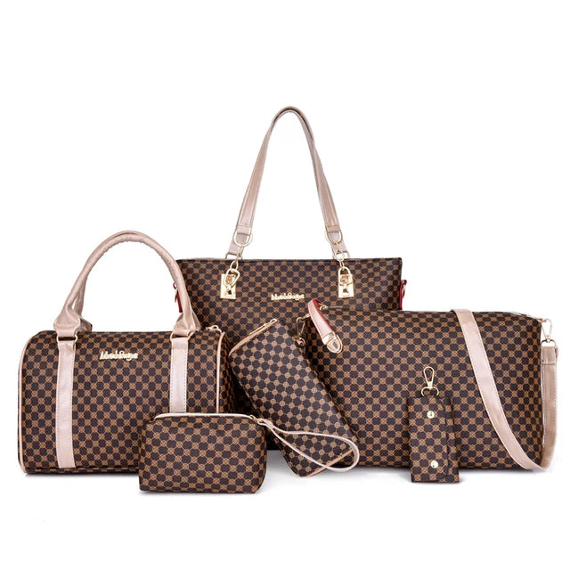 6 piece bag set