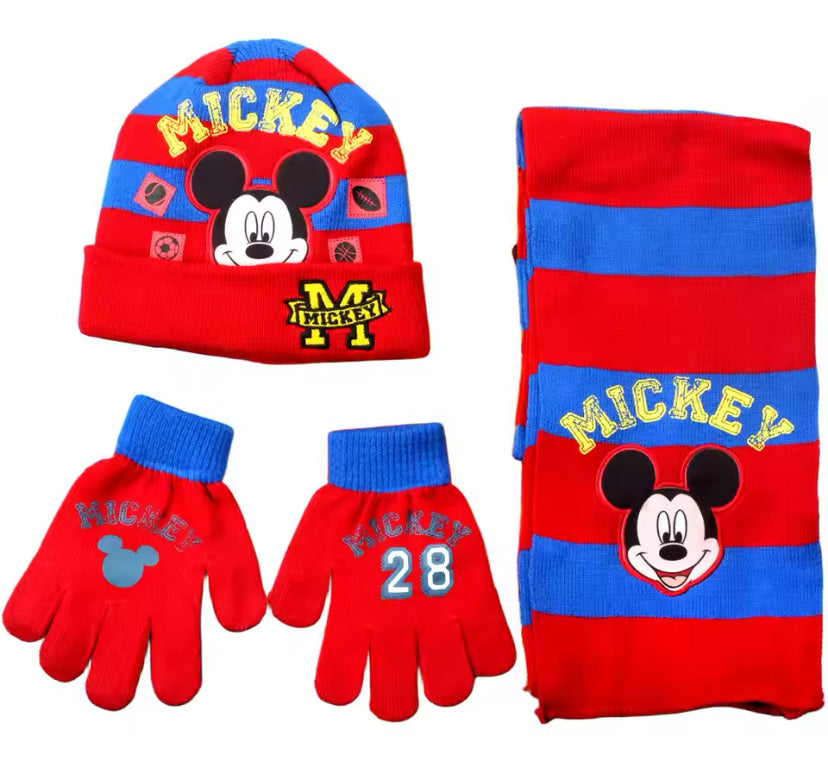 Boys Hat,Gloves & Scarf Set