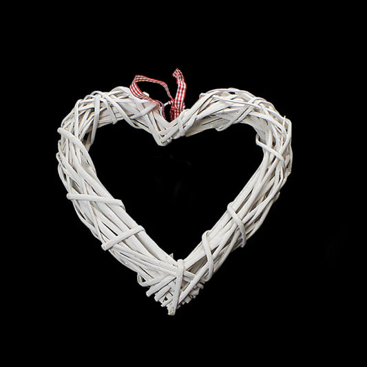 Garden Decoration Straw Heart Rattan Heart Wreath