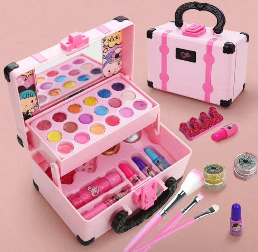 Kids Makeup Cosmetics Playing Box