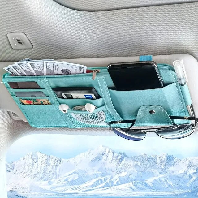 Sun visor organiser