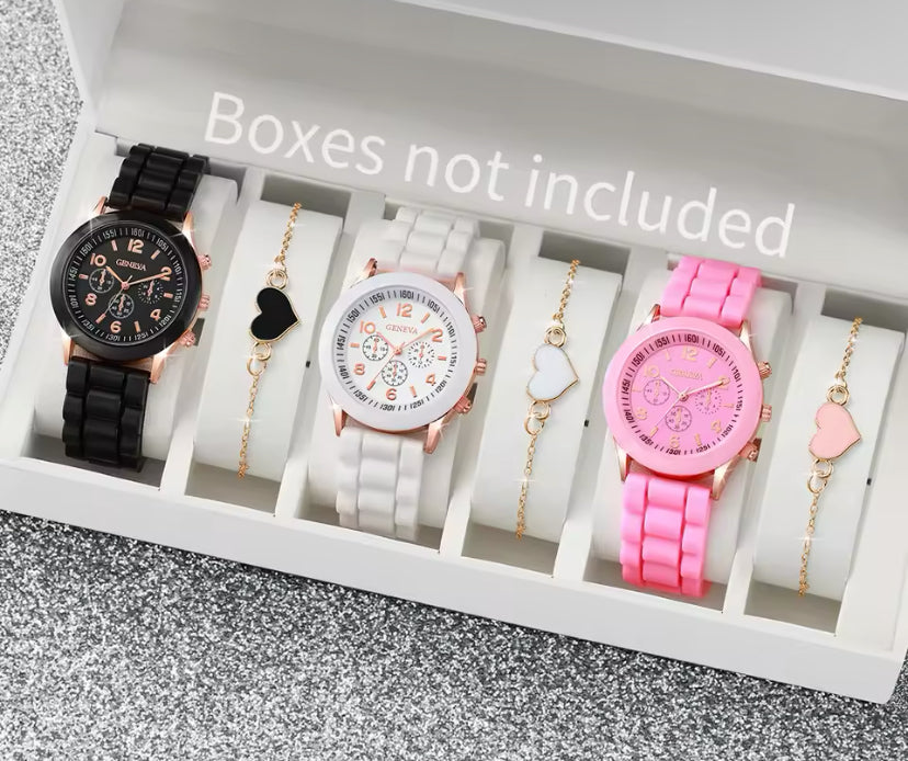 Watch & Bracelet Set