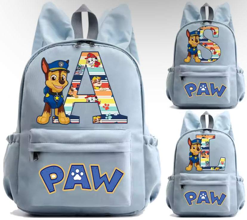 Personalised Letter Backpack