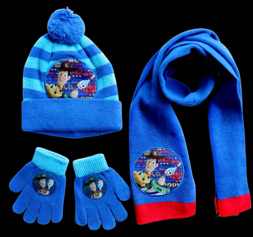 Boys Hat,Gloves & Scarf Set