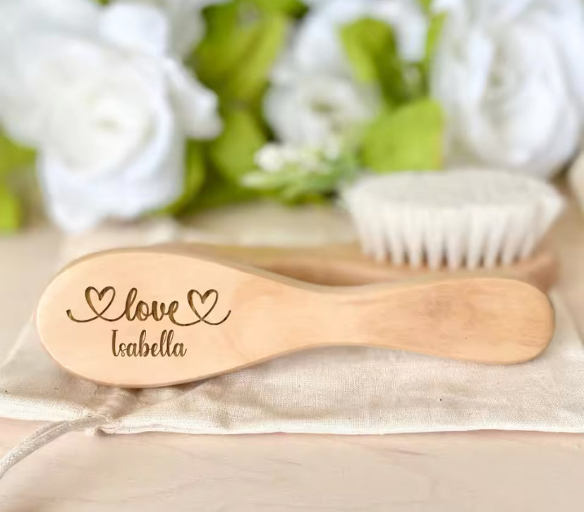 Personalised Baby Hair Brush