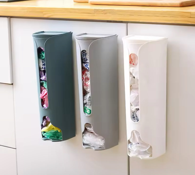 Kitchen Plastic Bag Holder Organizer