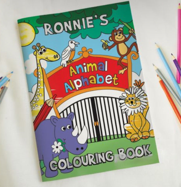 Personalised Colouring Book