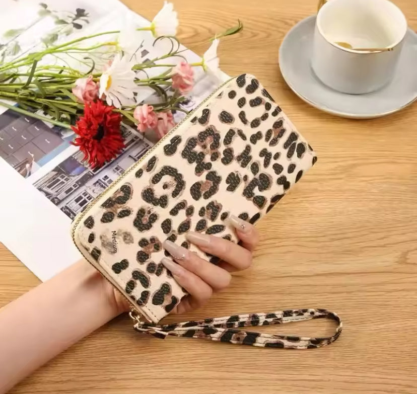 Leopard Print Purse